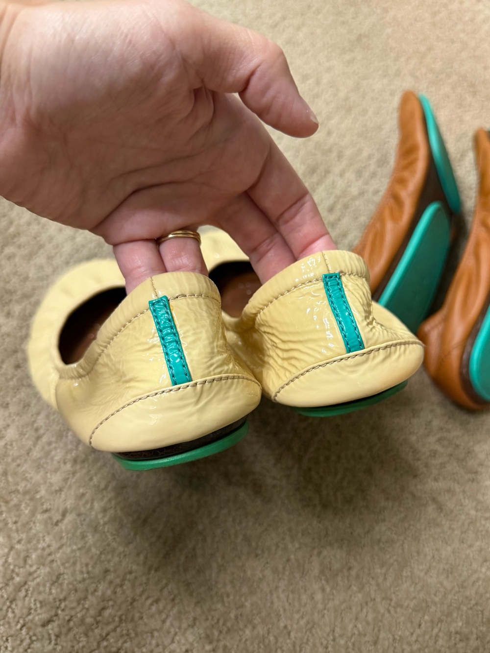 2 Pairs of Tieks Flats - Picture 4 of 11
